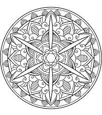 Flower Mandala 3 Coloring Pages