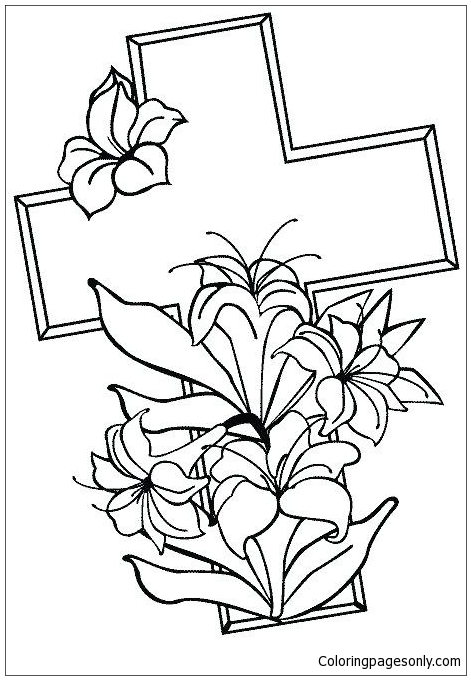 Coloring Pages Of Flowers For Mothers Day | Coloring Pages For Kids