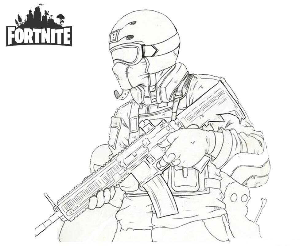 Fortnite Instinct 持有 Fortnite 的步枪