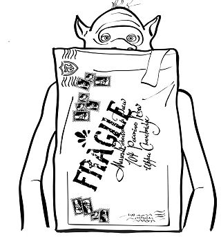 Fragile Coloring Page