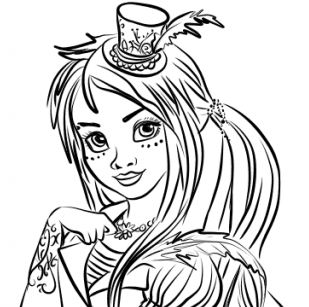 Featured image of post Descendants Coloring Pages Audrey : The story goes deeper at the arrival of new villain kids.