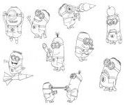 Free Despicable Me S Minions951a Coloring Page