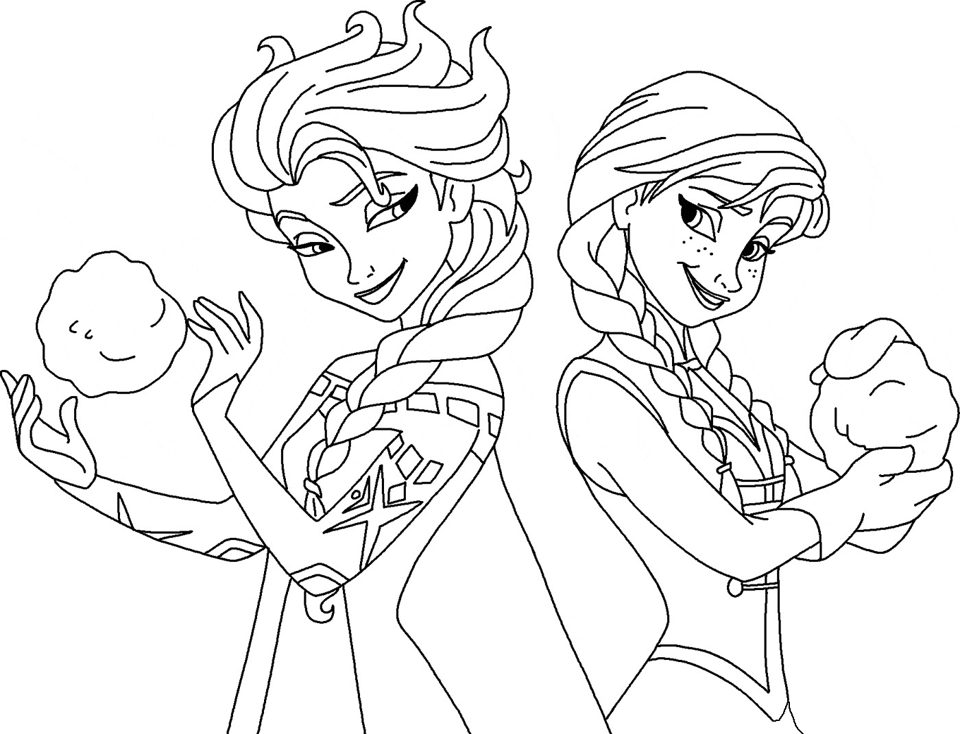 Frozen Elsa And Anna Coloring Pages Elsa Coloring Pages Coloring Pages For Kids And Adults