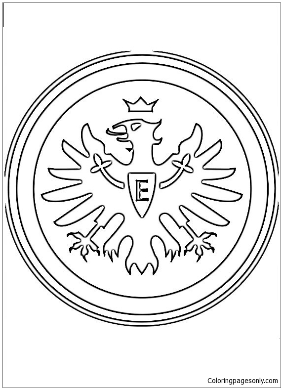 Eintracht Frankfurt Coloring Pages
