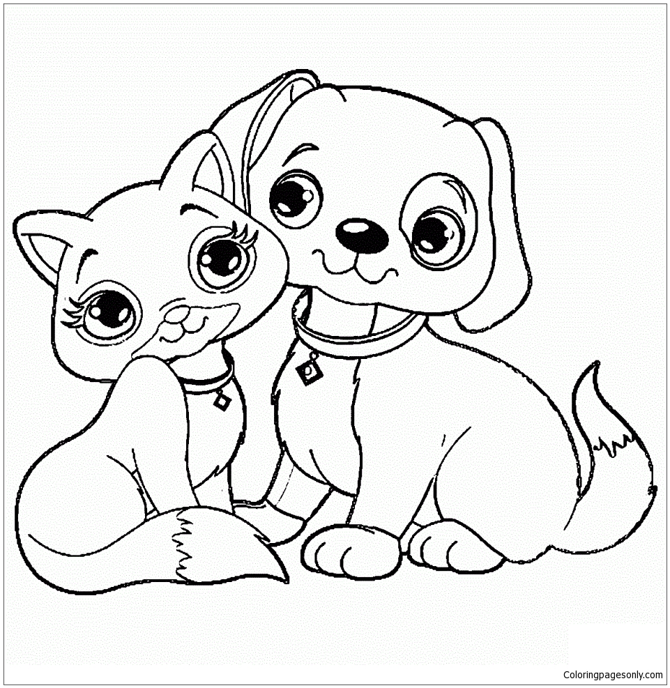 Fundamentals Puppy Coloring Page - Free Coloring Pages Online