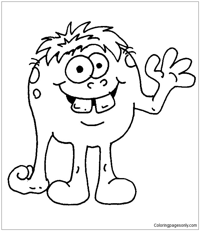 Funny 1 Coloring Pages