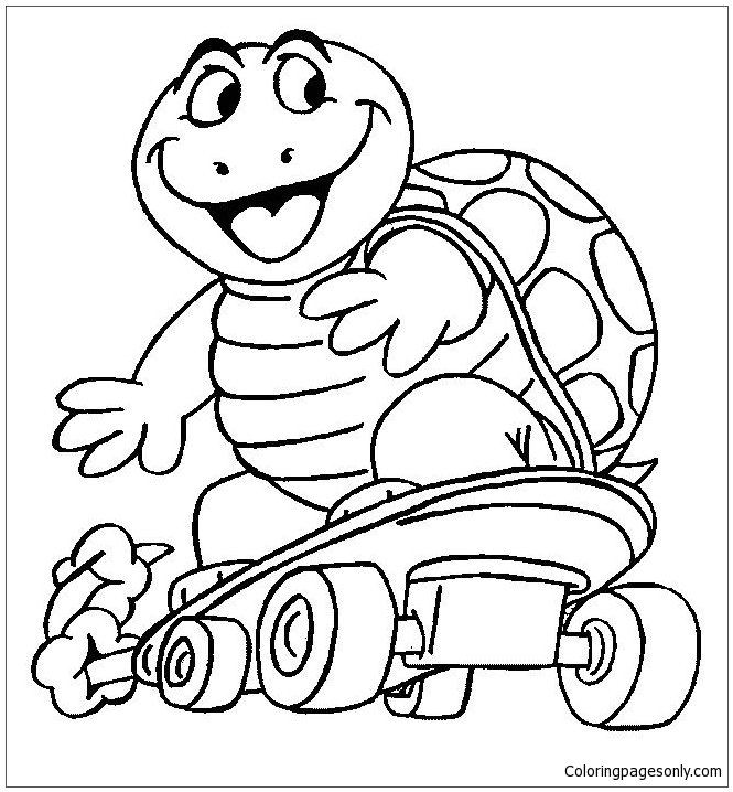 Funny Animal 3 Coloring Pages