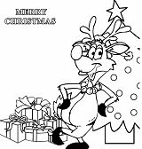 Funny Christmas Coloring Page