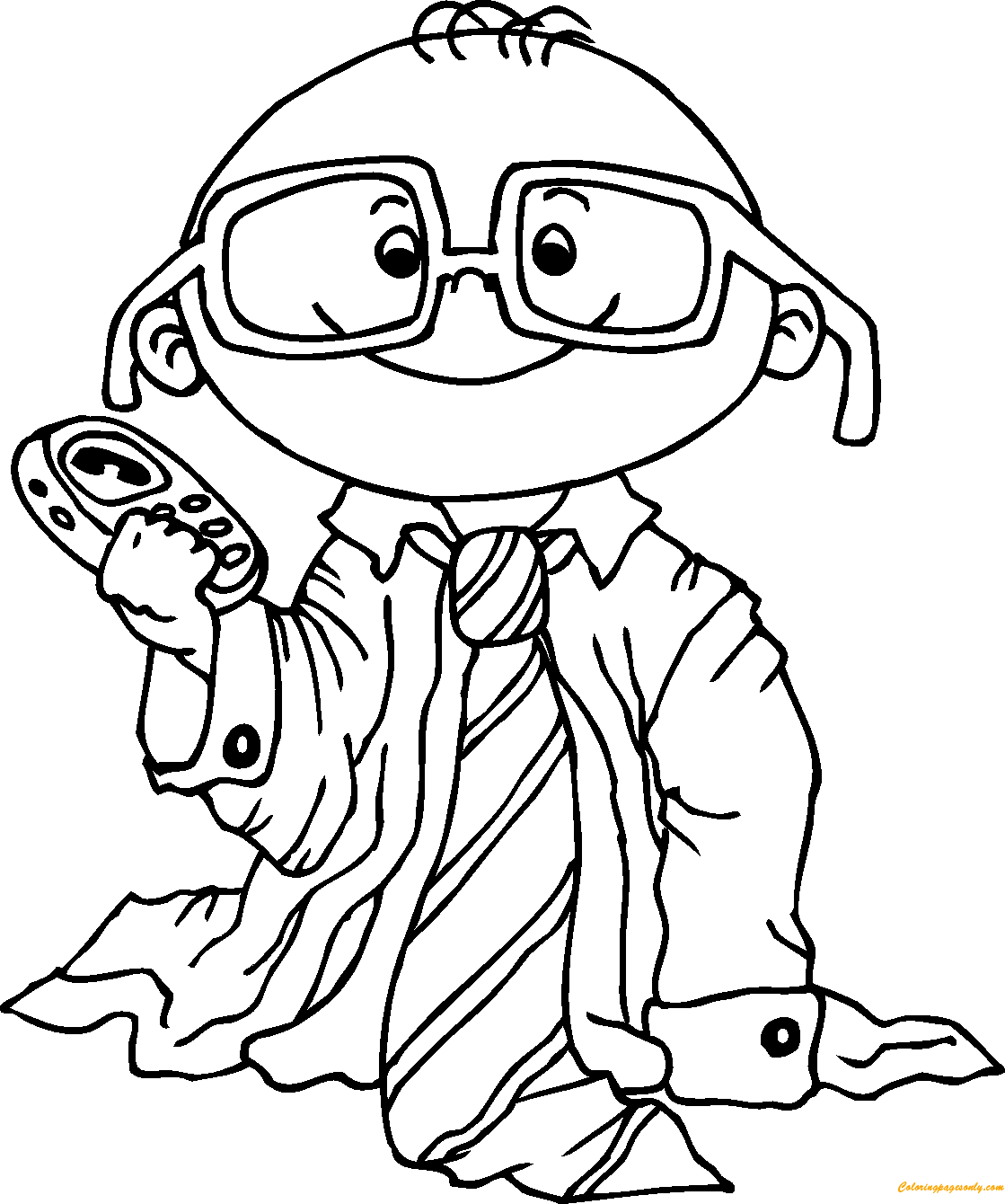 Funny Little Boy Coloring Pages   Funny Coloring Pages   Coloring ...