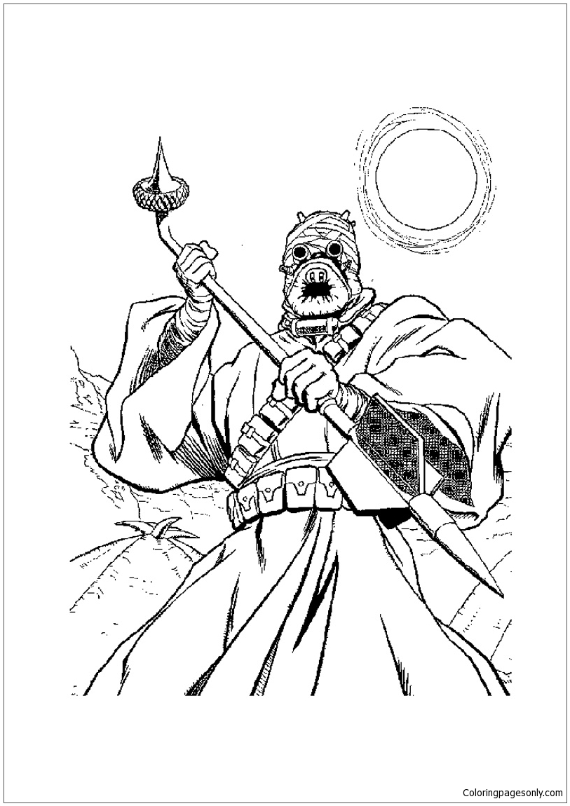 Phantom Menace Coloring Pages