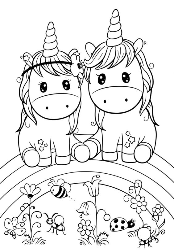 Funny Unicorn Couple from Unicorn Cat