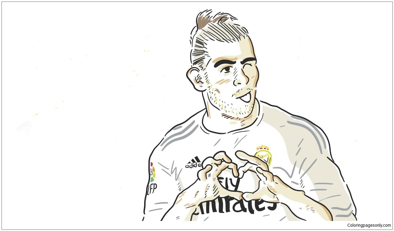 Gareth Bale-image 6 Coloring Pages