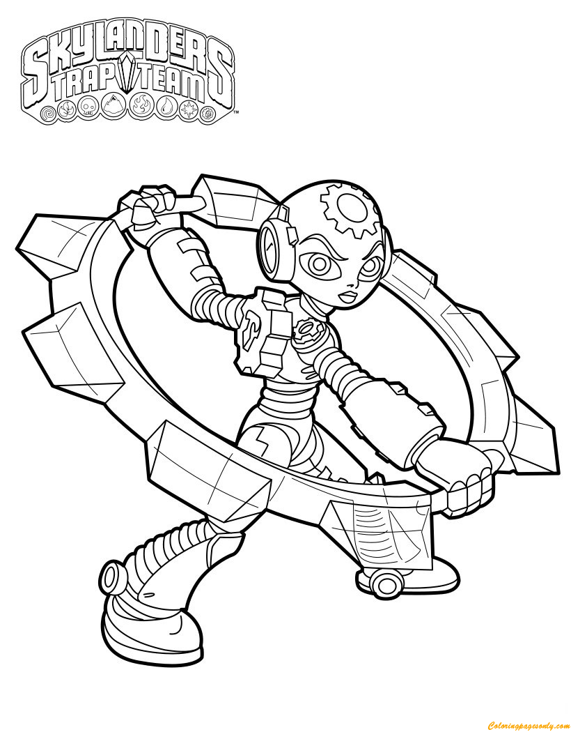Gearshift Coloring Pages
