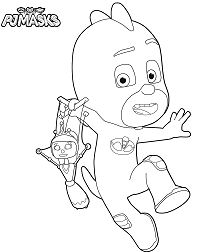 pj masks coloring pages coloringpagesonlycom