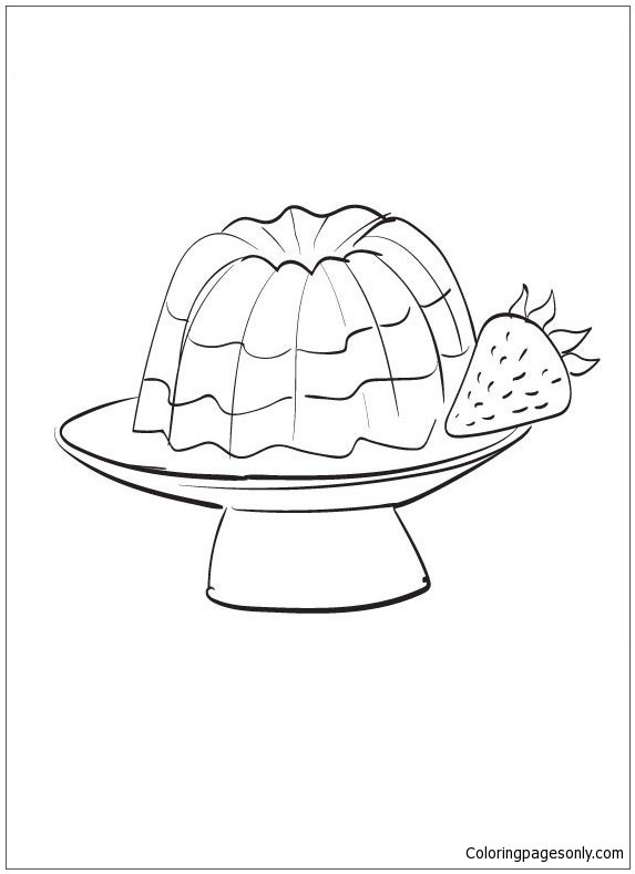 jello coloring page