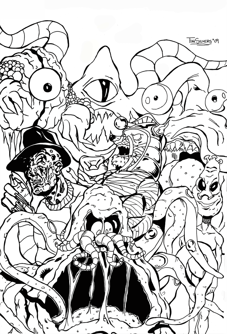 New Ghostbusters Coloring Page