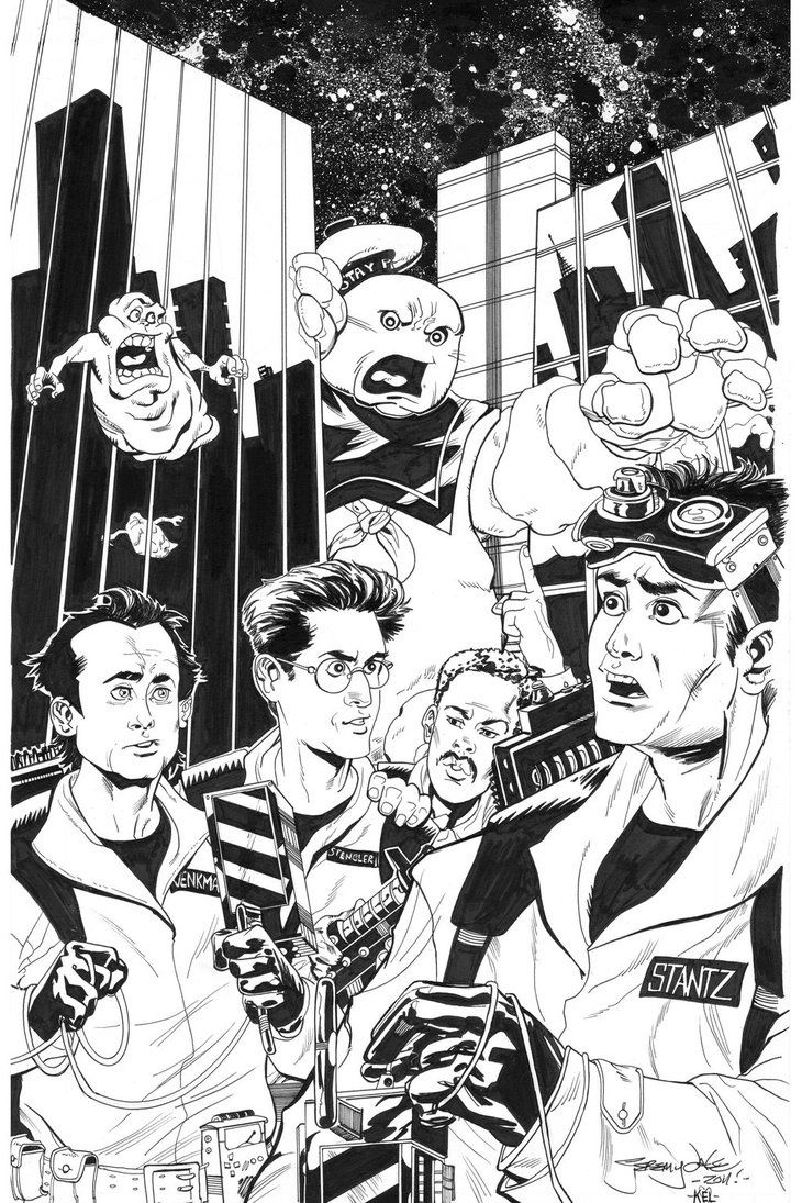 Some Ghostbusters Coloring Pages