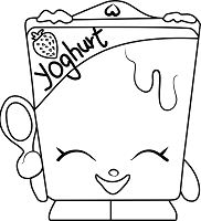 Ghurty Shopkins Coloring Pages