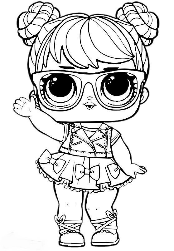 Glass Lol Surprise Doll Coloring Pages - Lol Surprise Doll Coloring Pages -  Coloring Pages For Kids And Adults