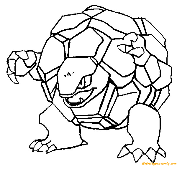 Golem Pokemon from Pokemon Characters