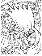 Gotham City Sewerage System Coloring Page