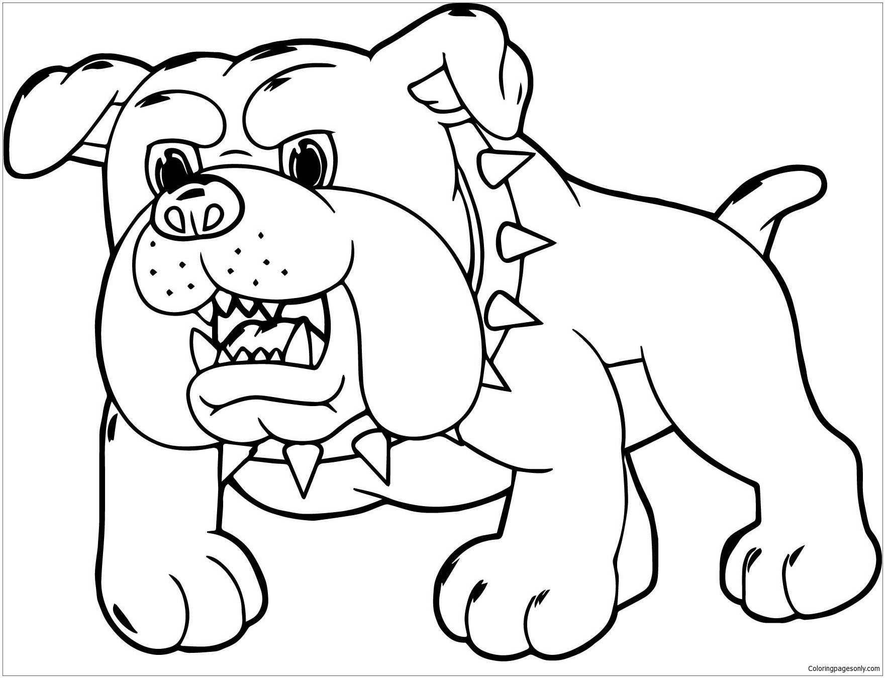 Great Rottweiler Puppies Coloring Page