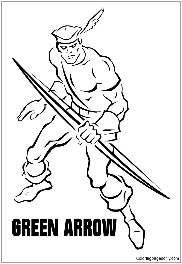 Green Arrow شريك باتمان من Green Arrow