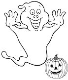 Halloween Funny Coloring Page