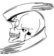 Halloween Skull Coloring Pages