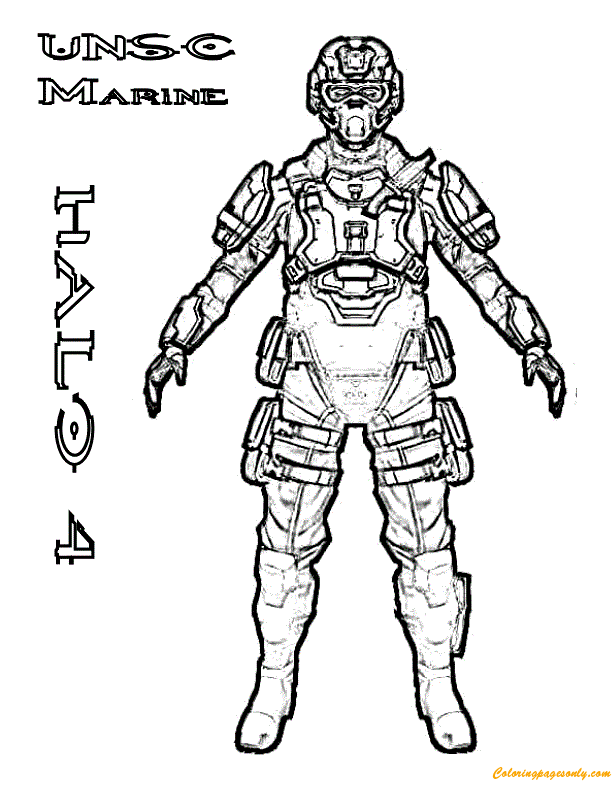 Halo 4 Marine von Halo