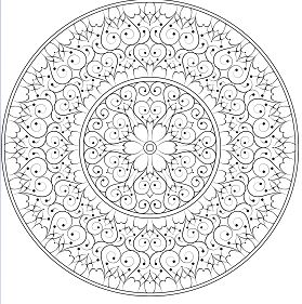 Happy Life Coloring Page