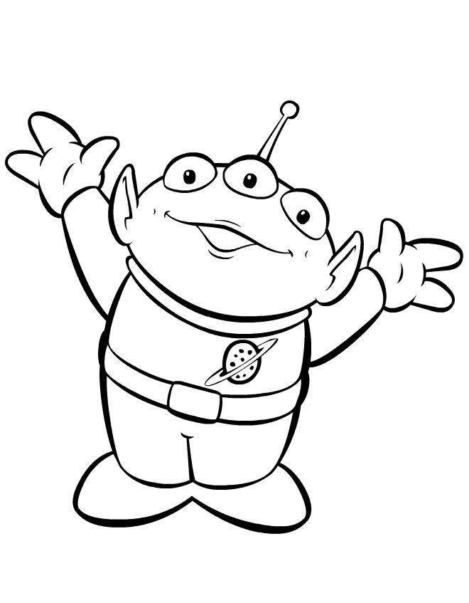 Happy Sarge Coloring Page