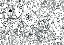 Hard Coloring Pages Coloringpagesonly Com