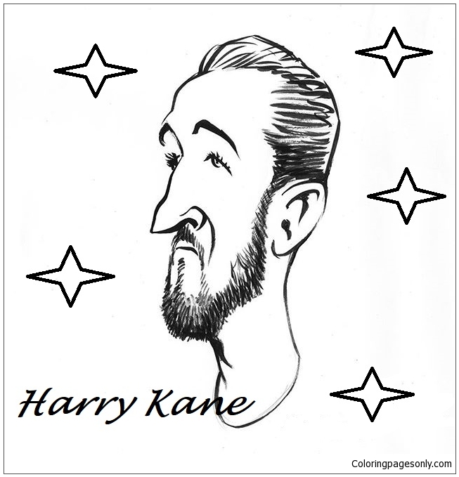 Harry Kane-image 7 Coloring Page