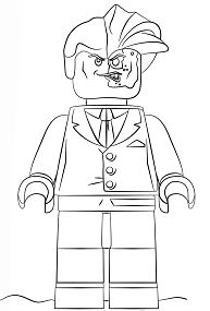 Harvey Dent Coloring Pages
