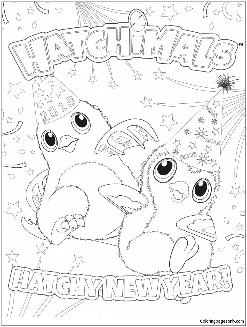 Hatchimals Colleggtibles Coloring Pages