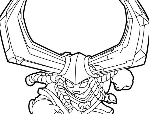 Head Rush Coloring Page