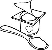 Healthy Food Coloring Pages
