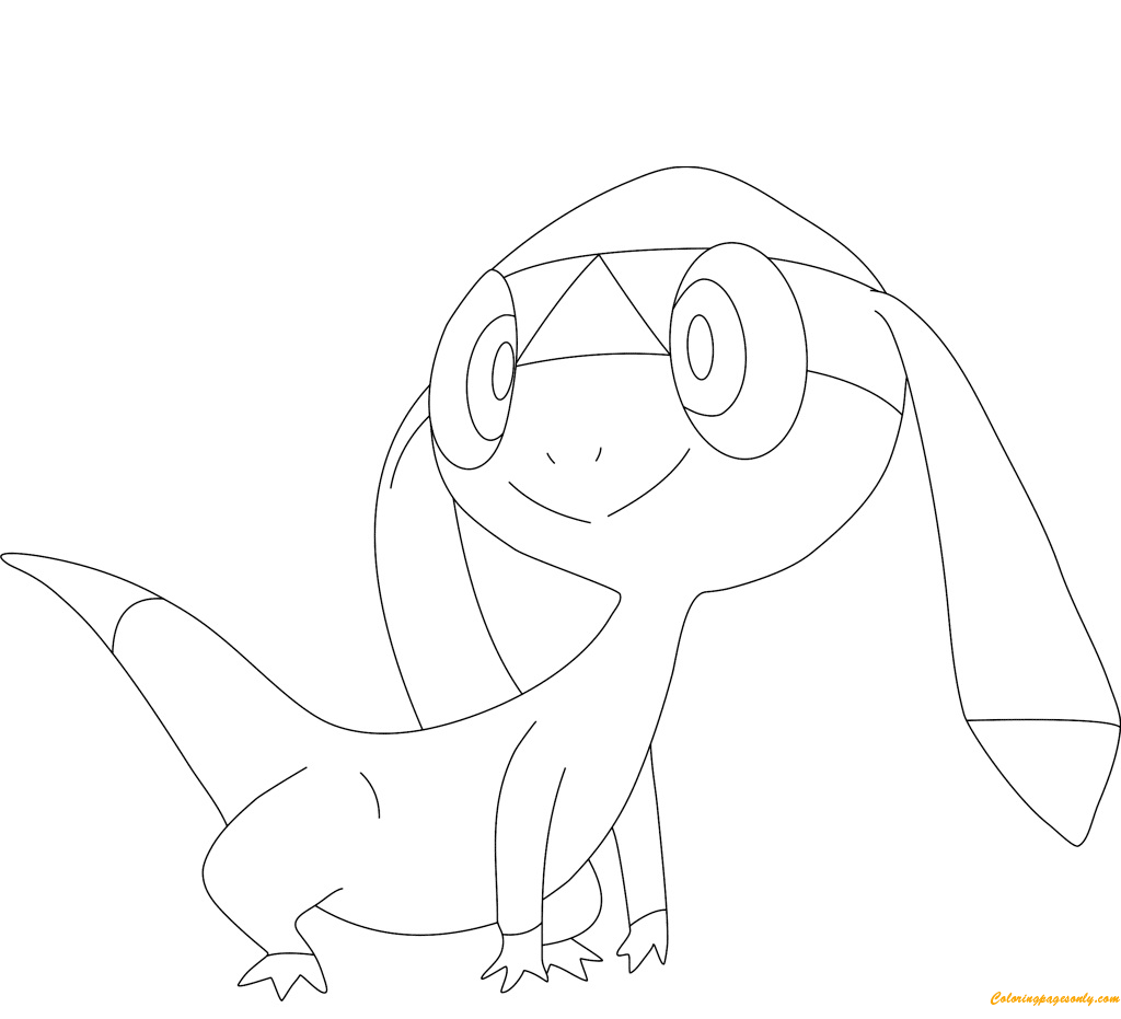 Helioptile Pokemon Coloring Pages Cartoons Coloring Pages Coloring Pages For Kids And Adults