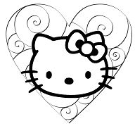 Hello Kitty 36 Coloring Pages