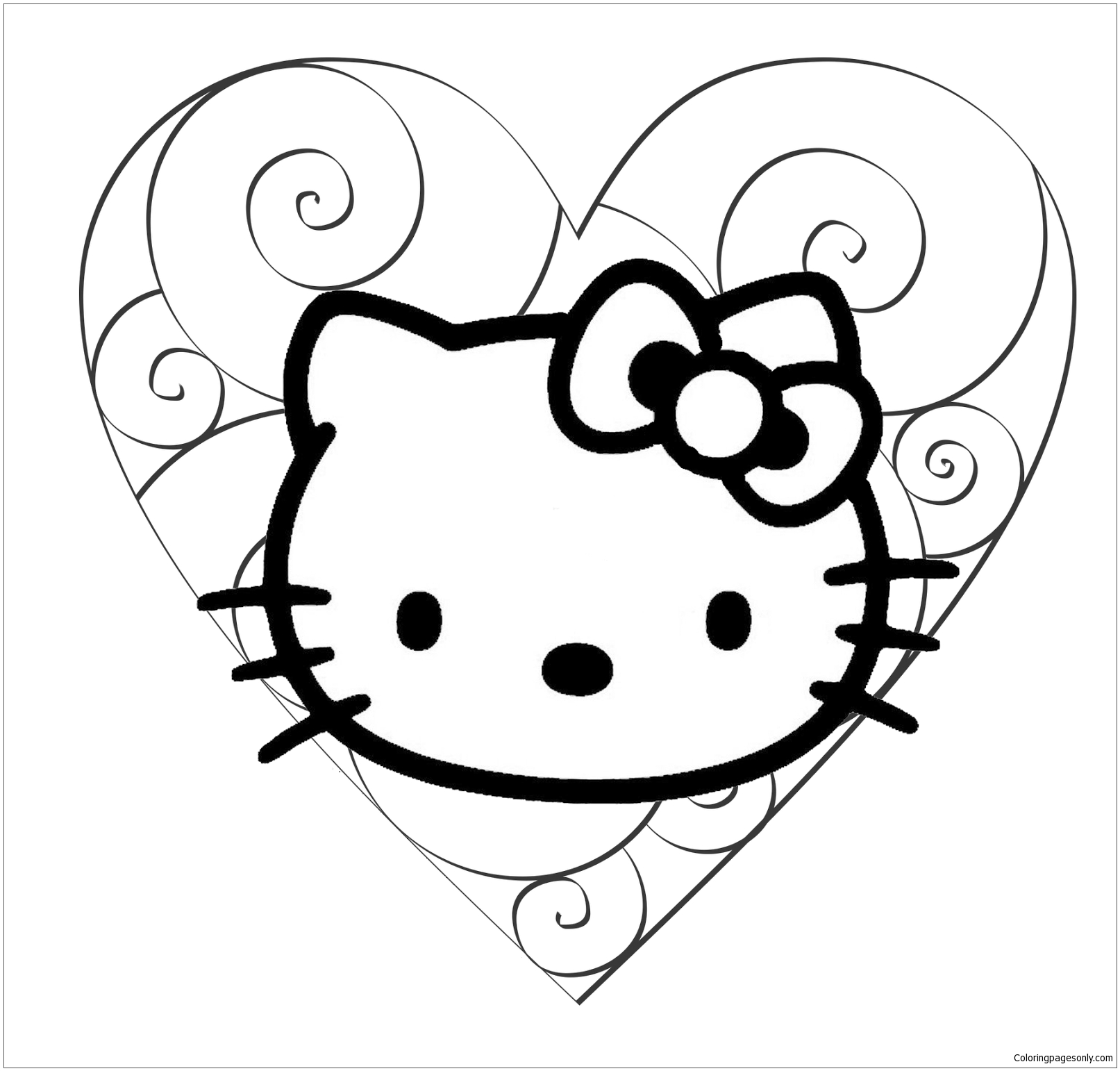 Hello Kitty 36 Coloring Pages