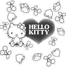 Hello kitty Cute 14 Coloring Pages