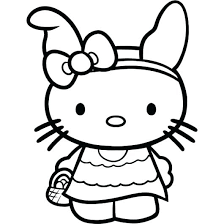 Hello Kitty Cute 17 Coloring Pages