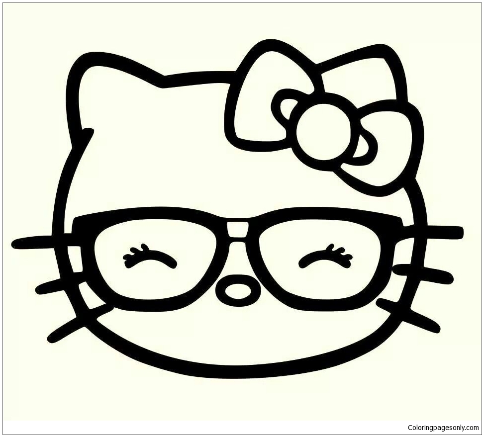 Visage de Hello Kitty de Hello Kitty