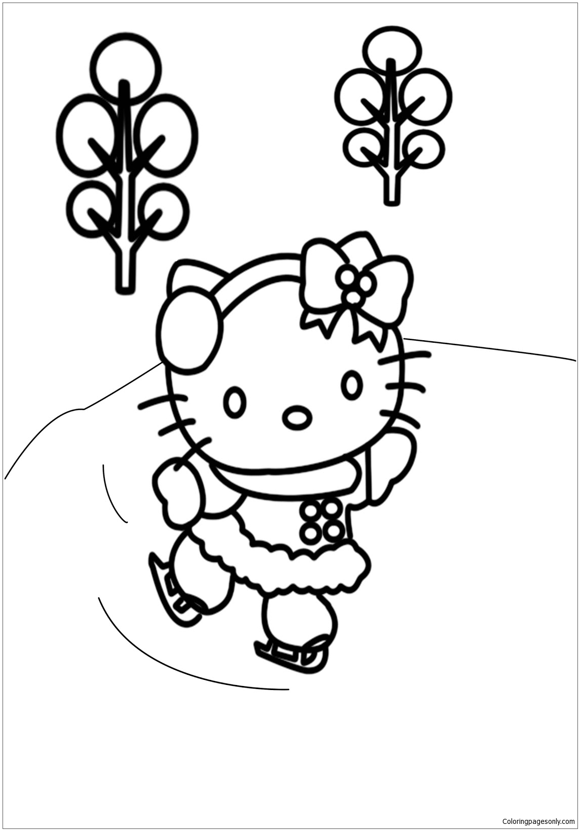 Lol Coloring Pages Ice Skater - Lol Doll Line Dancer Coloring Page Free