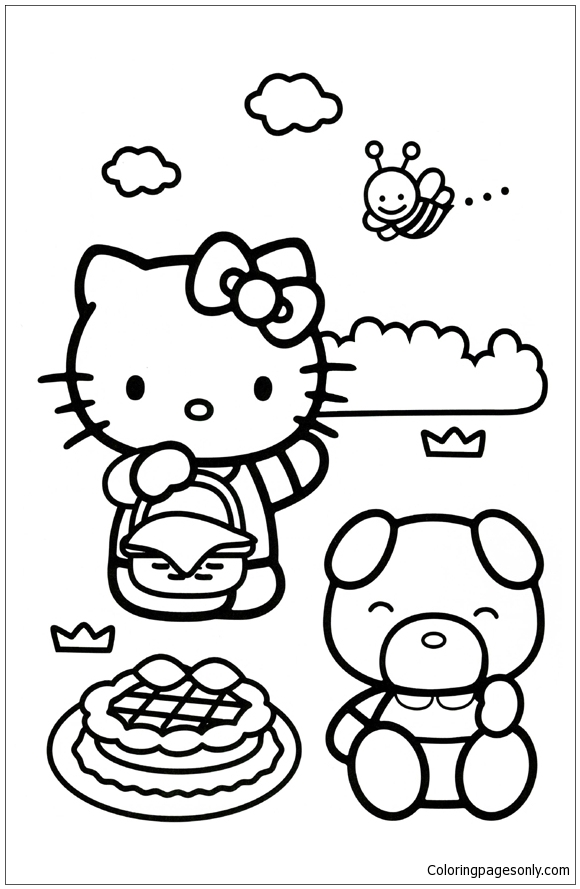 Hello Kitty 公园里的皮克尼克 来自 Hello Kitty