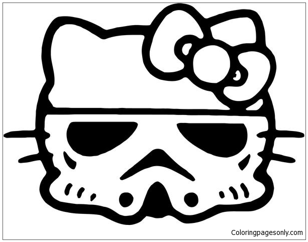 Hello Kitty Stormtrooper from Hello Kitty