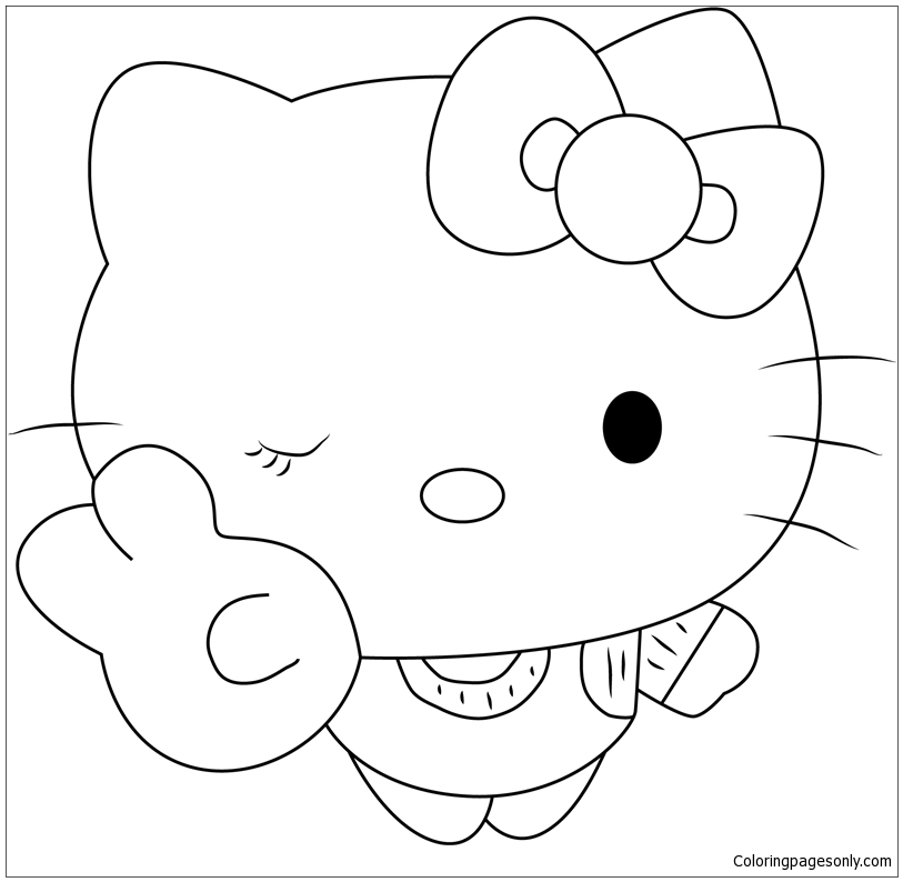Hello Kitty la gata de Hello Kitty