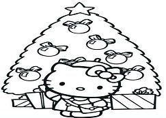 Hello Kitty Unique Coloring Pages