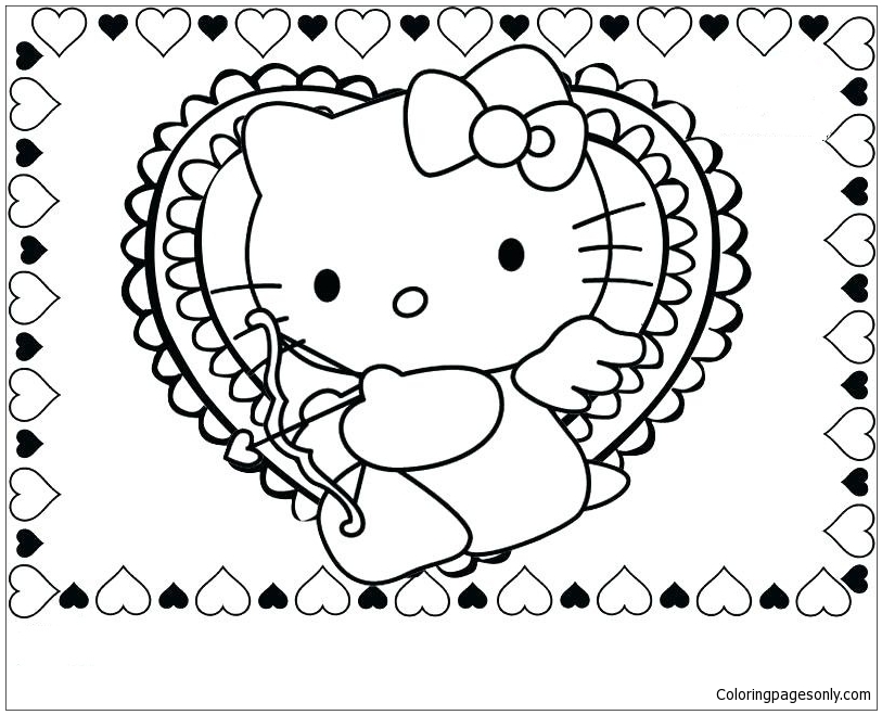 Привет Китти Валентина из Hello Kitty